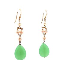 Orecchini Cianfrone Gioielli Donna in Oro Perla 121000098092 - 121000098092